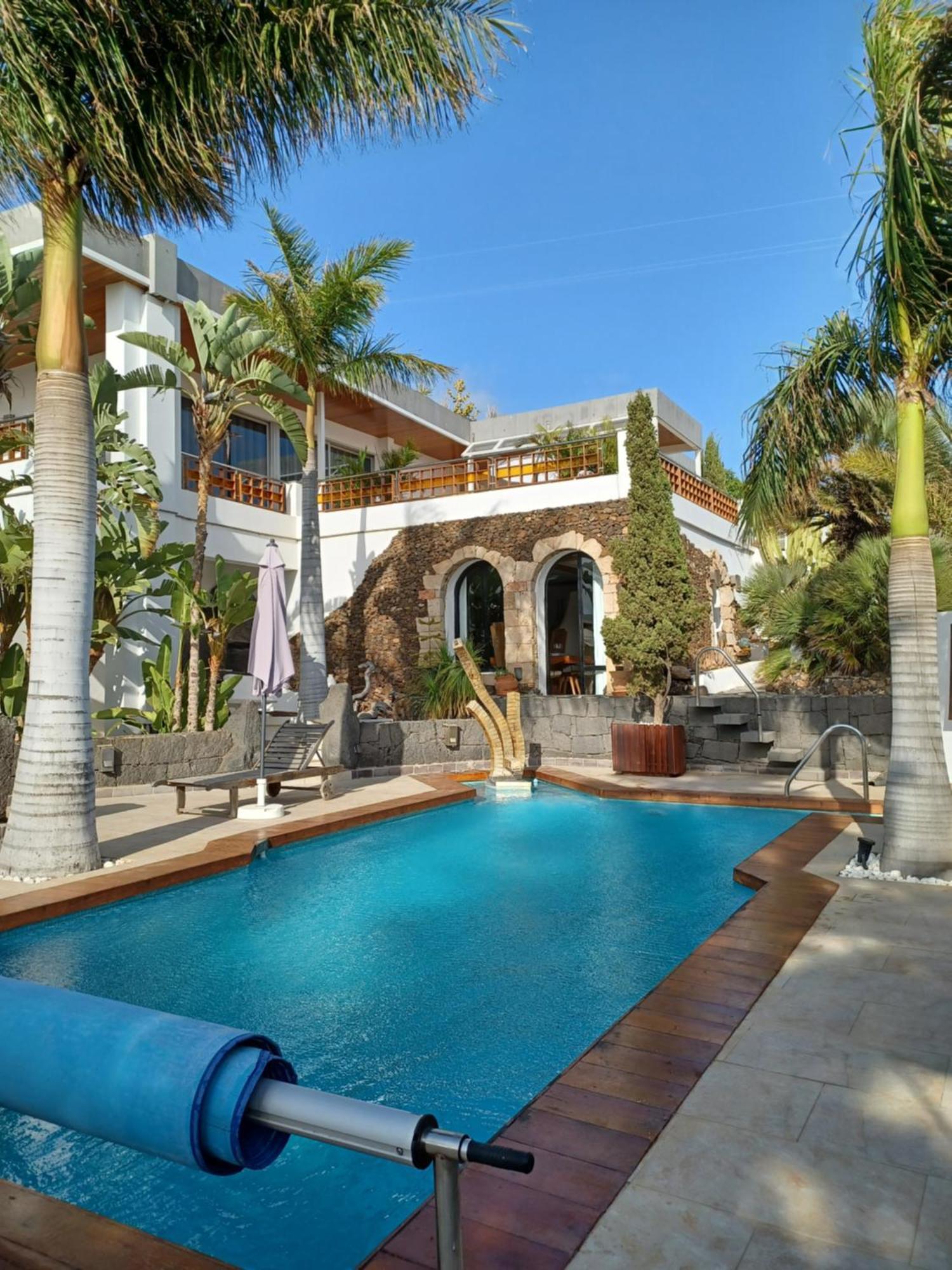 Villa Niki Mit Beheiztem Gemeinschaftspool Fuer 2 Appartments Las Breñas Rum bild